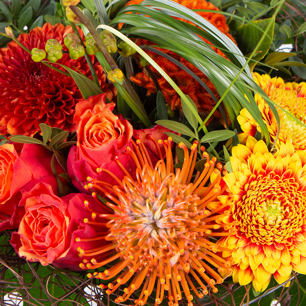 Blumenstrauß Herbstbote