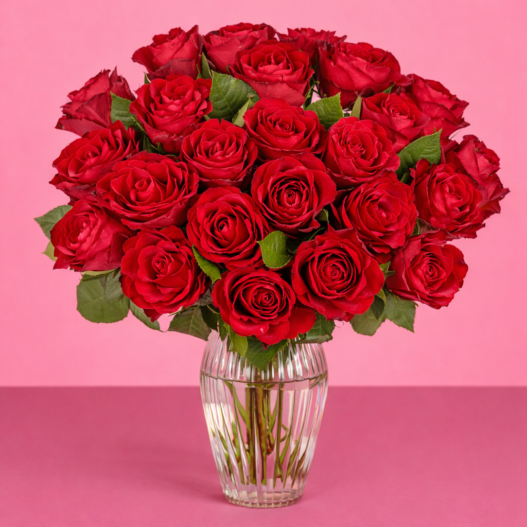 24 Red Roses | Valentine's Day Flowers | Serenata Flowers