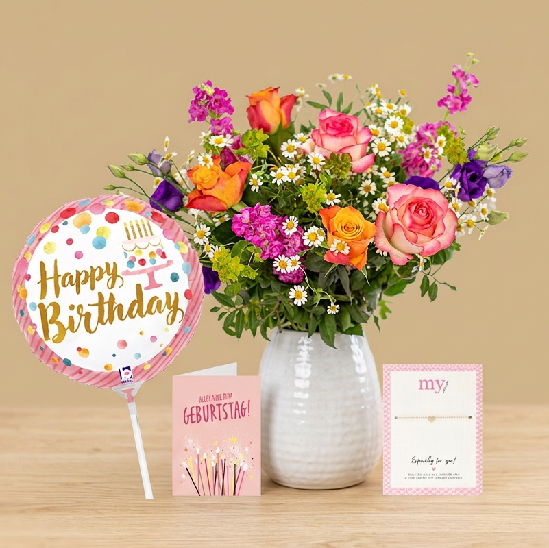 Geschenkset Happy Birthday