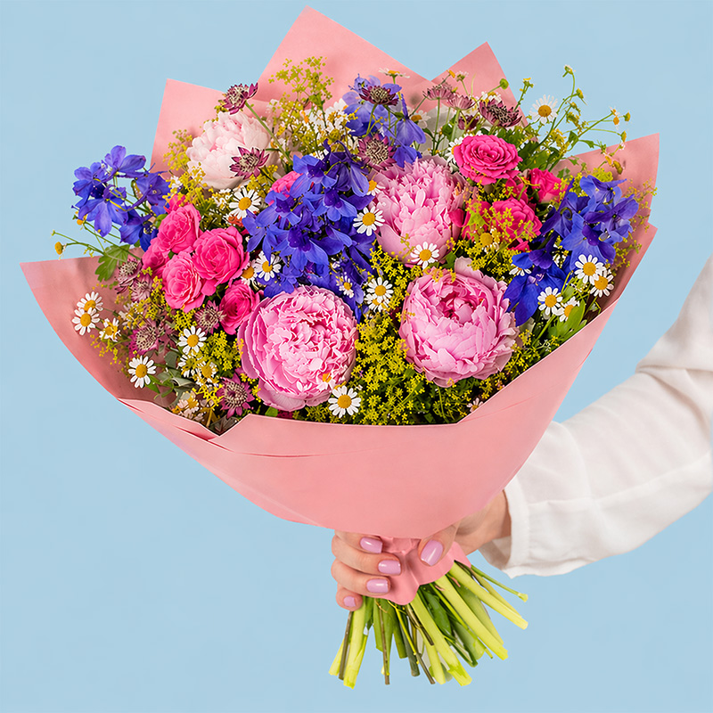 Mammas favorit i rosa inslagning