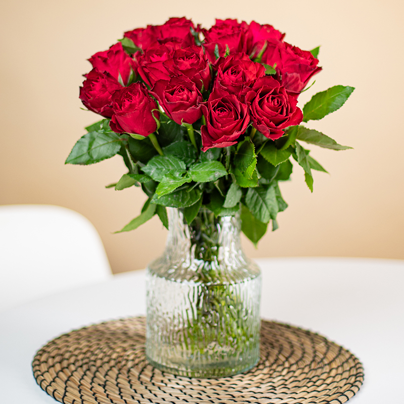 Classic red roses I Euroflorist