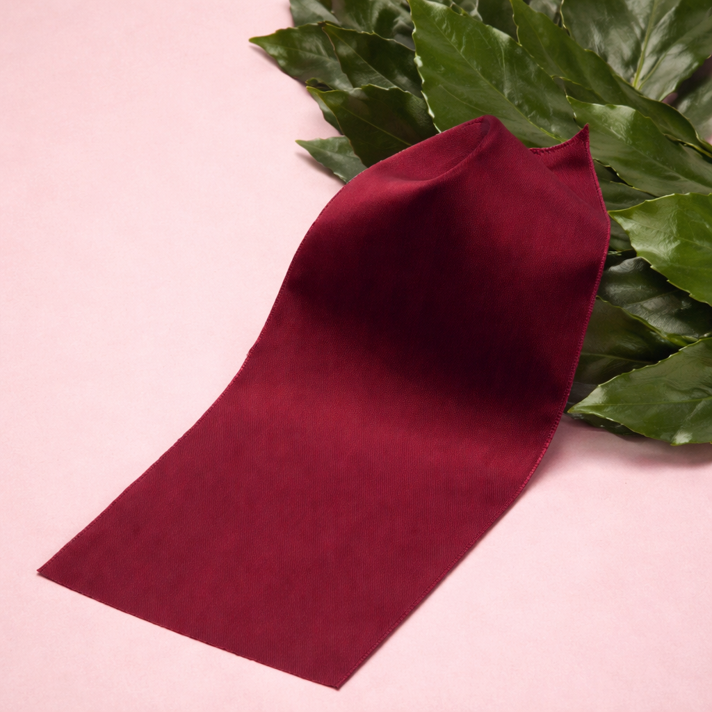 Rouwlint bordeauxrood