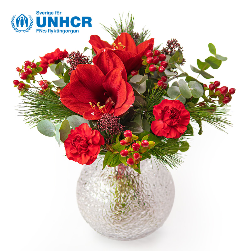 Julbukett UNHCR