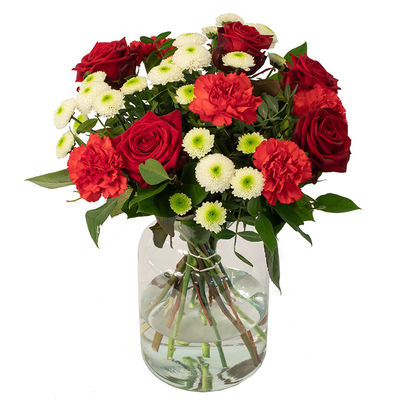 Gemischter Rosenstrauß