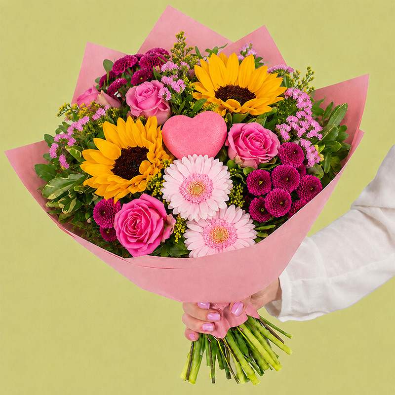 Solrig blomsterglæde