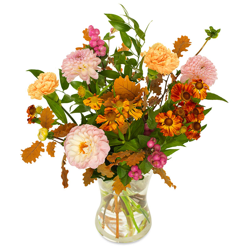 Dahlien Herbststrauß