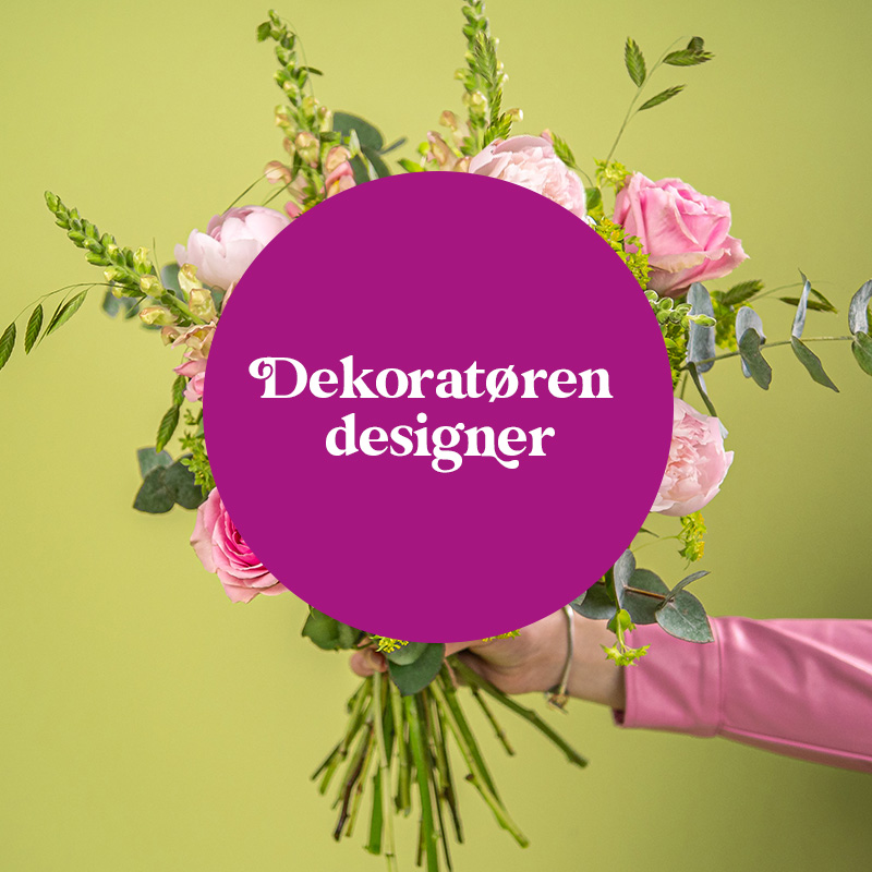 Dekoratørens peonbukett