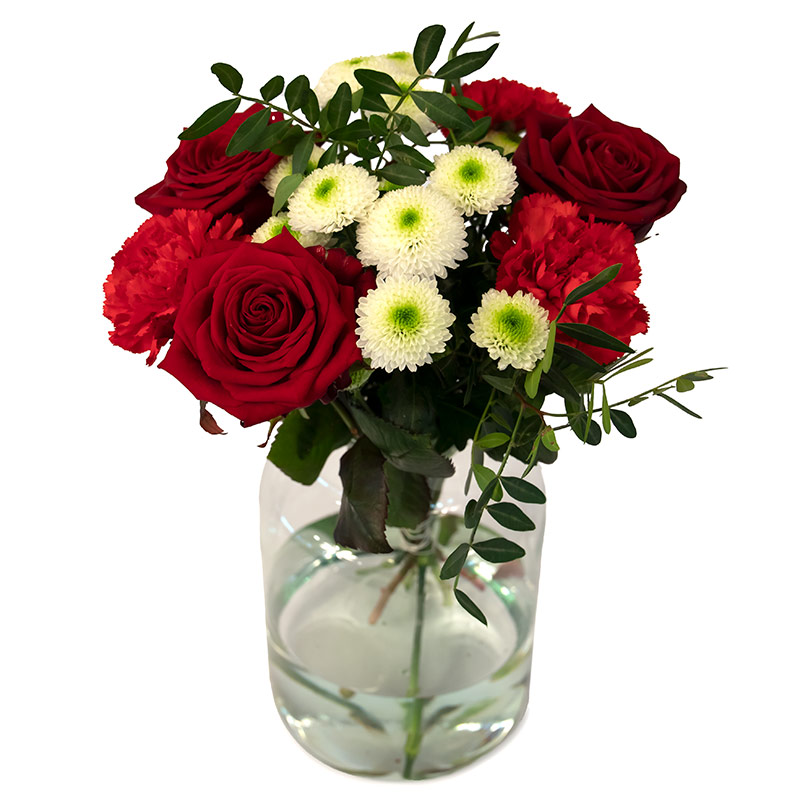 Gemischter Rosenstrauß