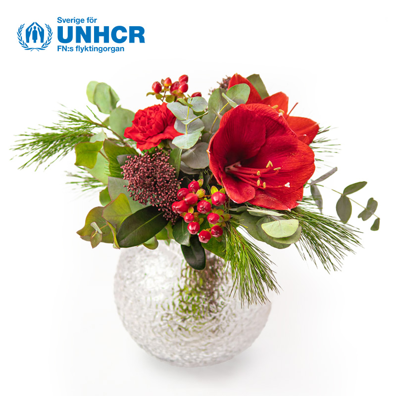 Julbukett UNHCR