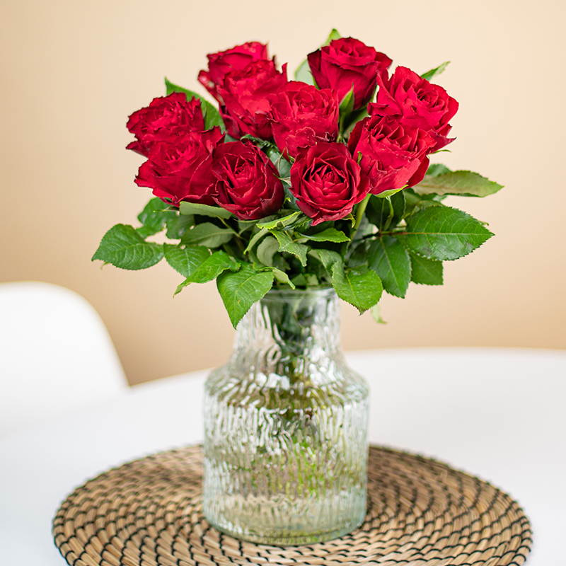 Classic red roses I Euroflorist