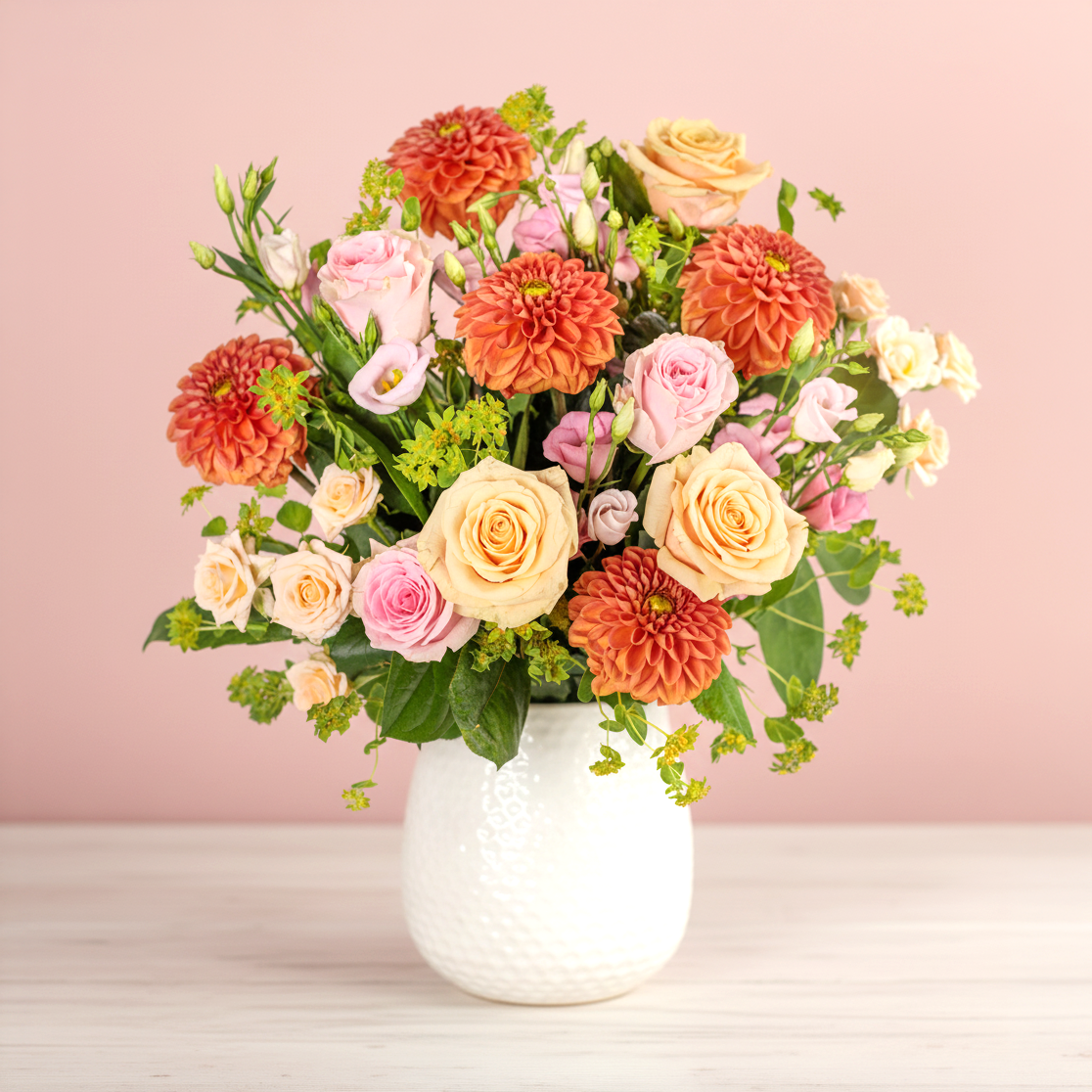 Leuchtende Dahlien