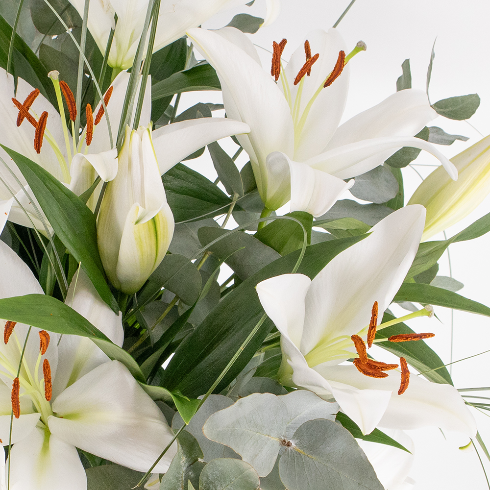 Blumenstrauß Weiße Lilien